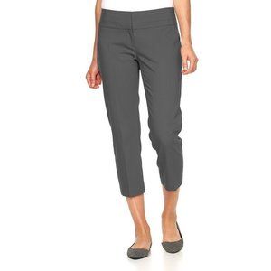 Size 12: Dark Gray Capri- Womens Apt 9 Torie Pant